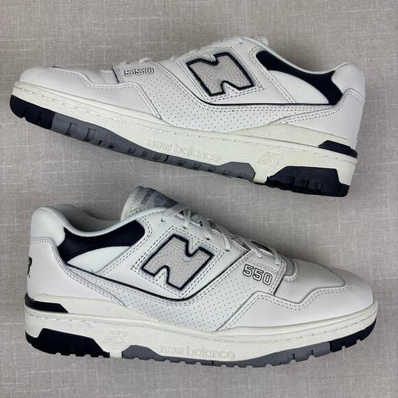 🐼 2022 New Balance 550 “Cream Black” 10M - Picture 2 of 6